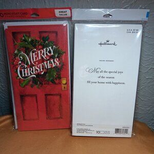 NEW (30) Hallmark " MERRY CHRISTMAS MONEY/GIFT CARDS" with Envelopes